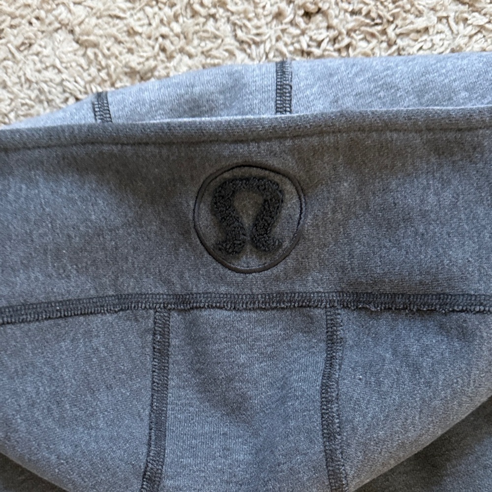 54. | Lululemon { Dark Grey | Full-Zip scuba - Picture 4 of 4